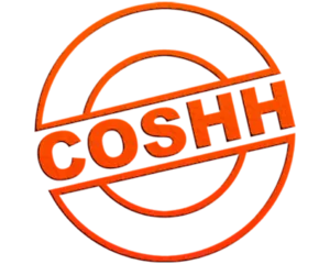 COSHH awareness training badge